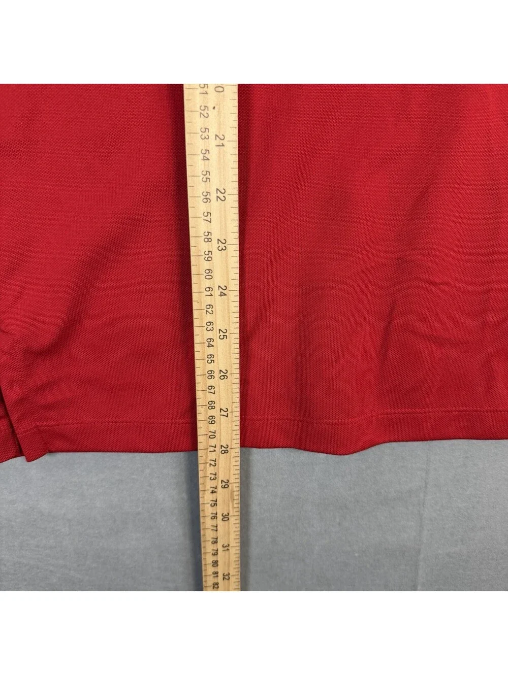 Polo Ralph Lauren Performance Polo Shirt Mens Large Red Big Pony Sash Golf